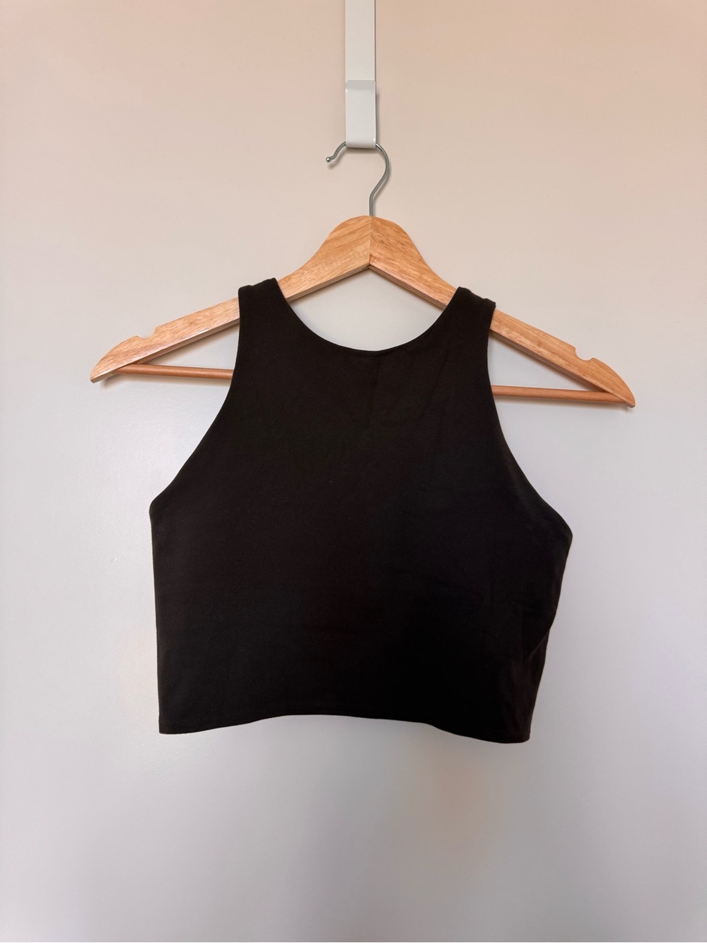 Athleta Dark green Women's Cropped Tank Top - Classic High Neck XS